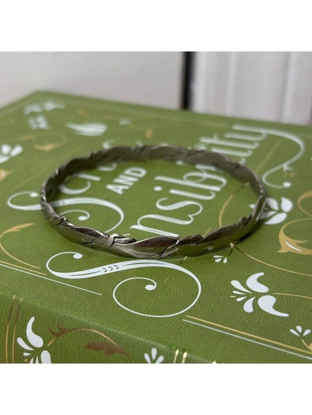 Taxco Sterling Silver Twisted Bangle